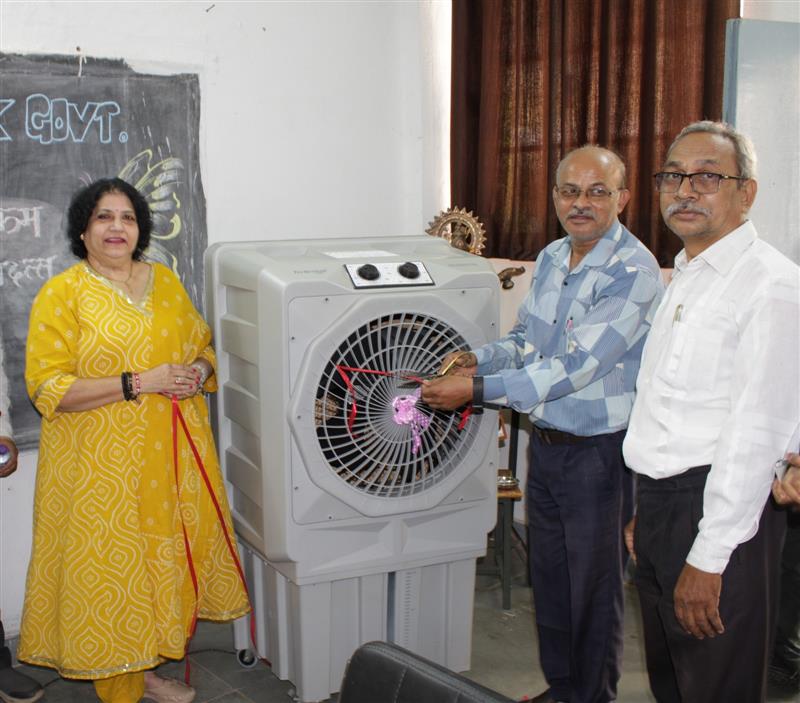 एयर कूलर उद्घाटन कार्यक्रम